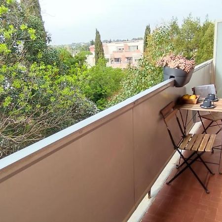 Michelet Studio Climatise Avec Balcon Et Parking Ferme Montpellier Buitenkant foto