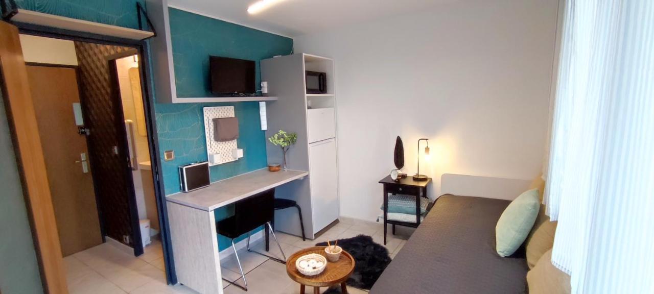 Michelet Studio Climatise Avec Balcon Et Parking Ferme Montpellier Buitenkant foto