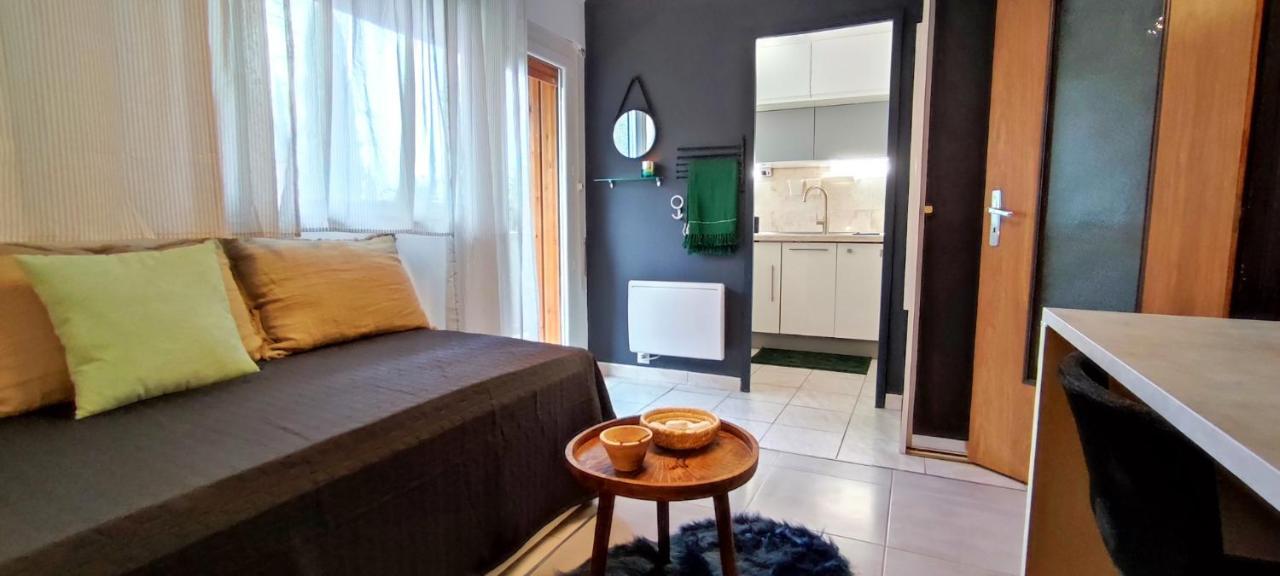 Michelet Studio Climatise Avec Balcon Et Parking Ferme Montpellier Buitenkant foto