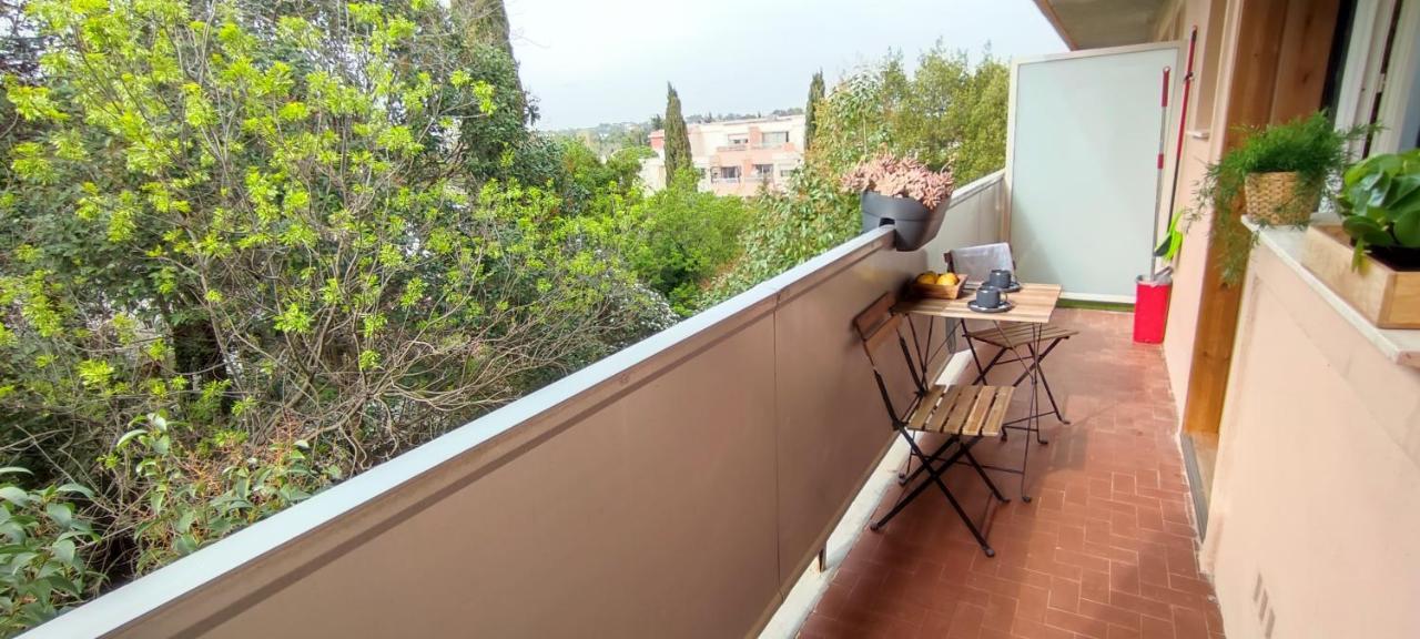 Michelet Studio Climatise Avec Balcon Et Parking Ferme Montpellier Buitenkant foto